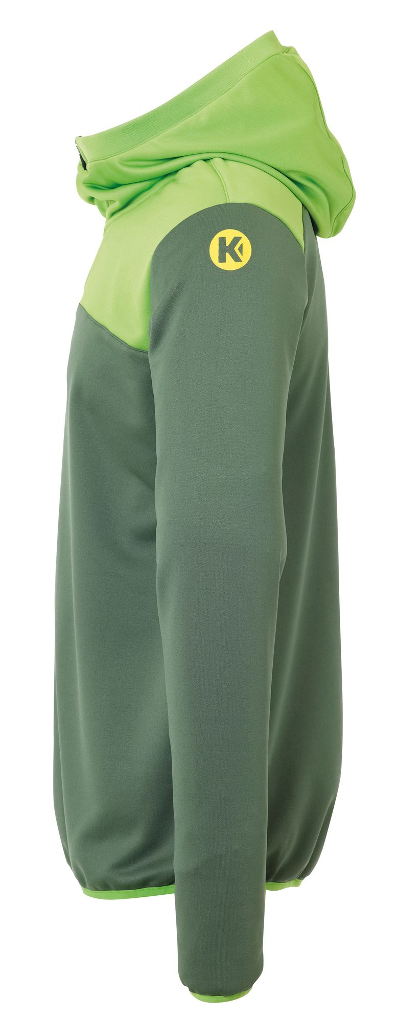 Kempa EMOTION 2.0 QUARTER ZIP HOODY - dragon grün/hope grün