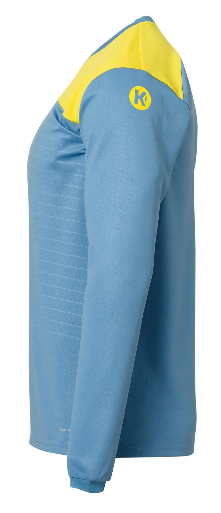 Kempa EMOTION 2.0 LANGARMSHIRT - dove blau/limonengelb