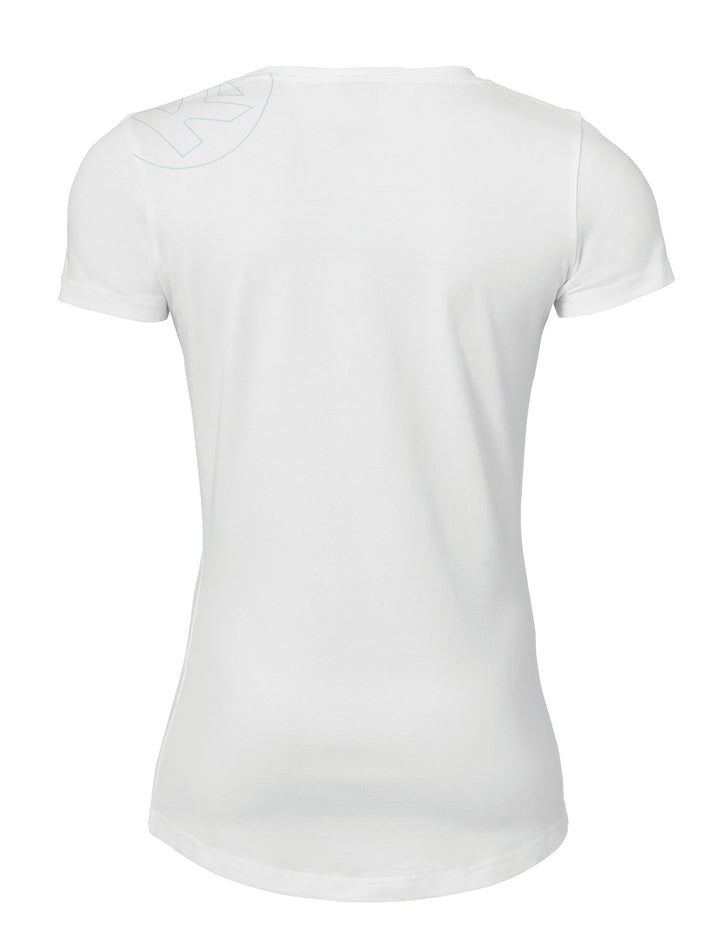 Kempa GRAPHIC T-SHIRT WOMEN - weiß