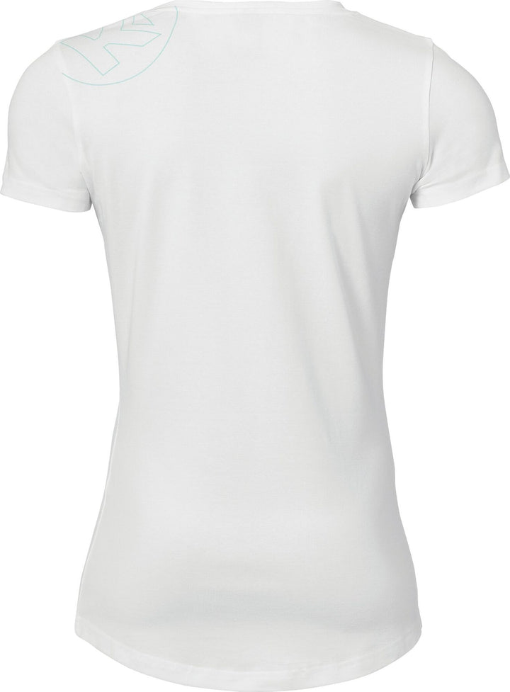 Kempa GRAPHIC T-SHIRT WOMEN - weiß