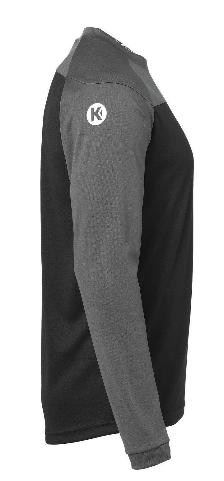 Kempa Prime Longsleeve - schwarz/anthra