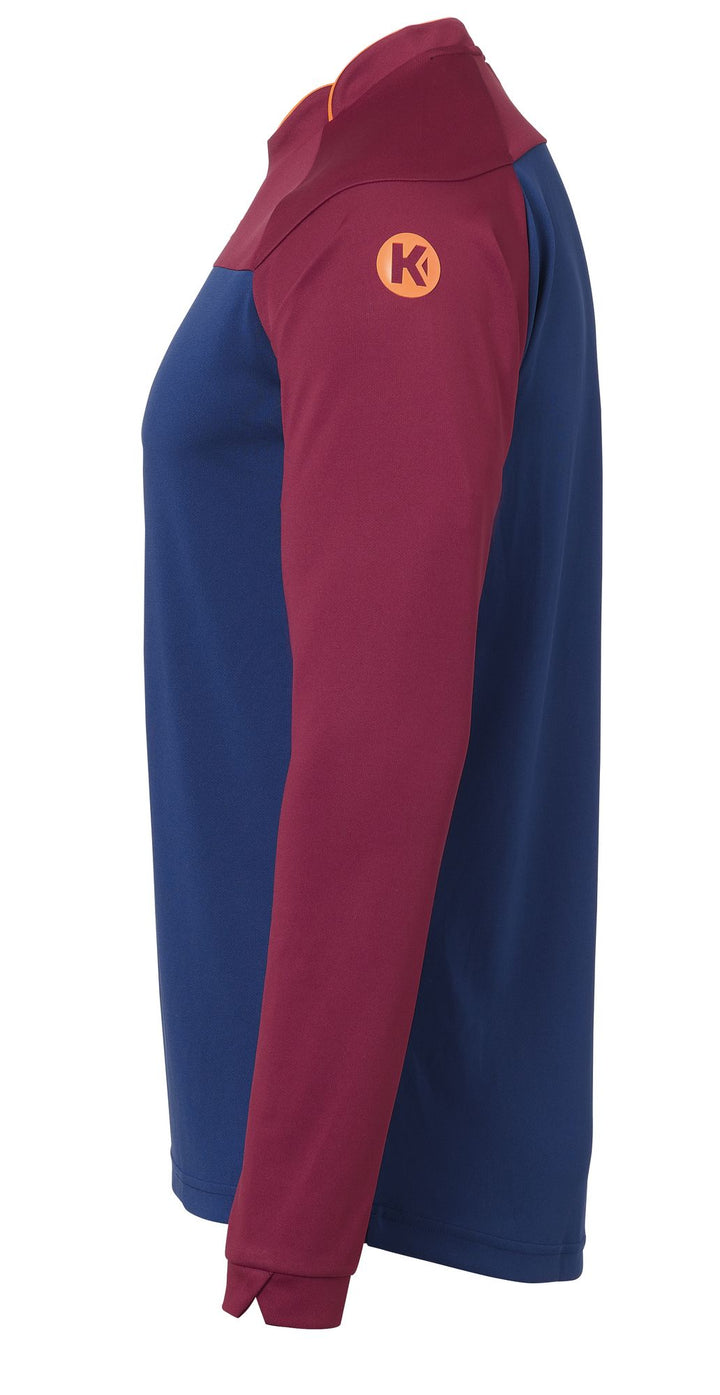 Kempa Prime Longsleeve - deep blau/deep rot