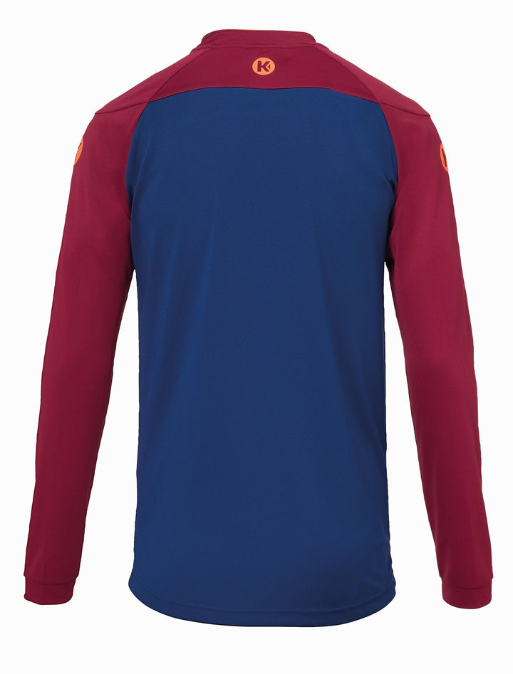 Kempa Prime Longsleeve - deep blau/deep rot