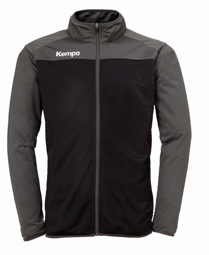 Kempa Prime Poly Jacke - schwarz/anthra