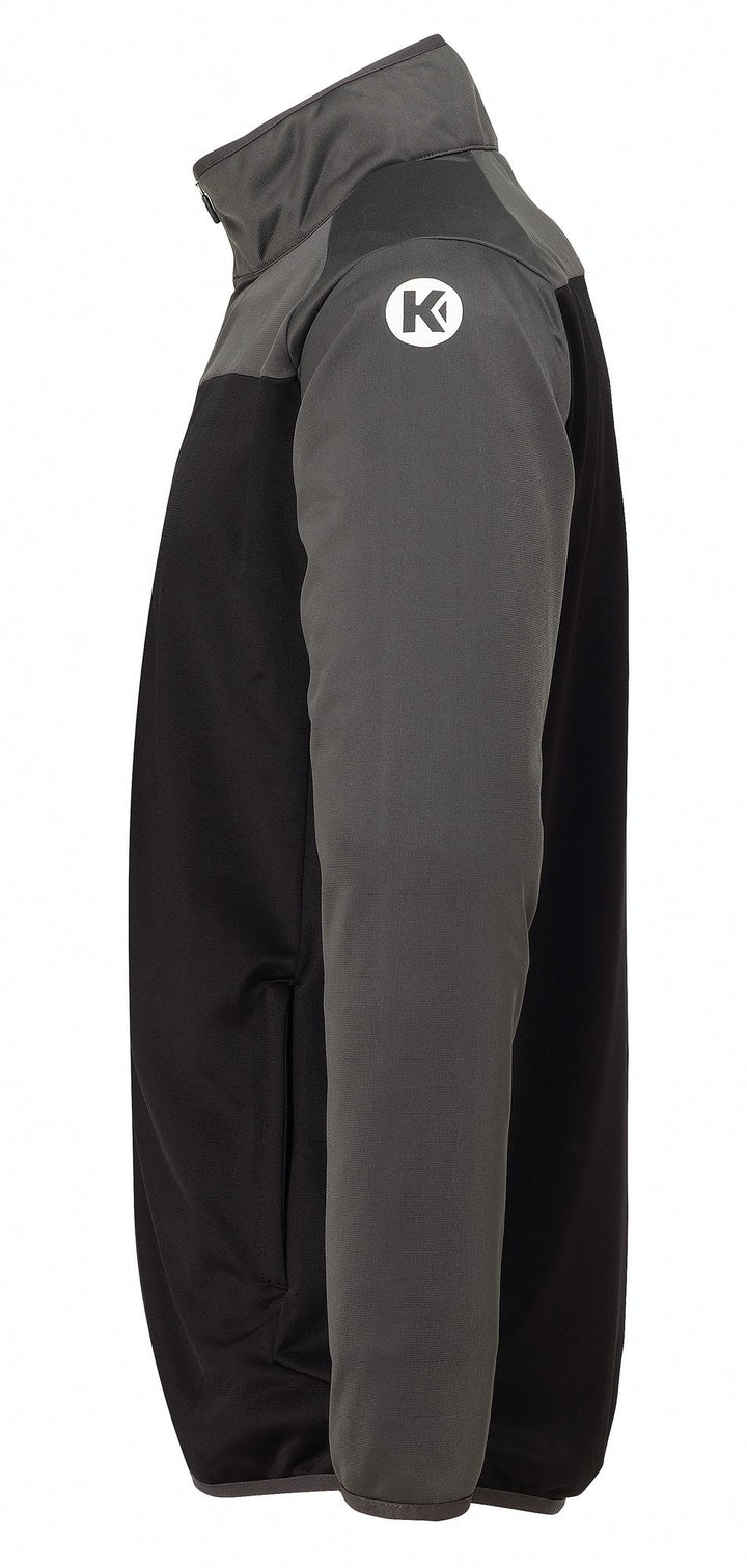 Kempa Prime Poly Jacke - schwarz/anthra