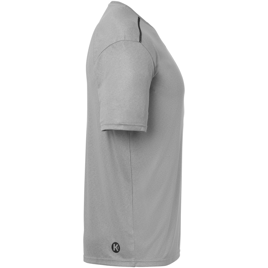 Kempa Poly Shirt - dark grau melange