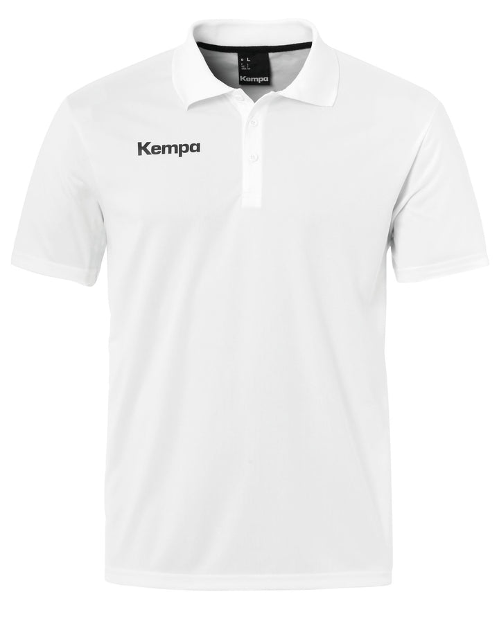 Kempa Poly Polo Shirt - weiß