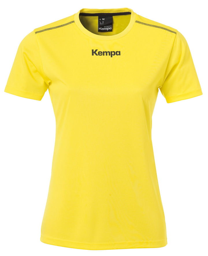 Kempa Poly Shirt Women - limonengelb