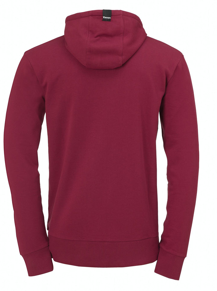 Kempa Graphic Hoody - deep rot