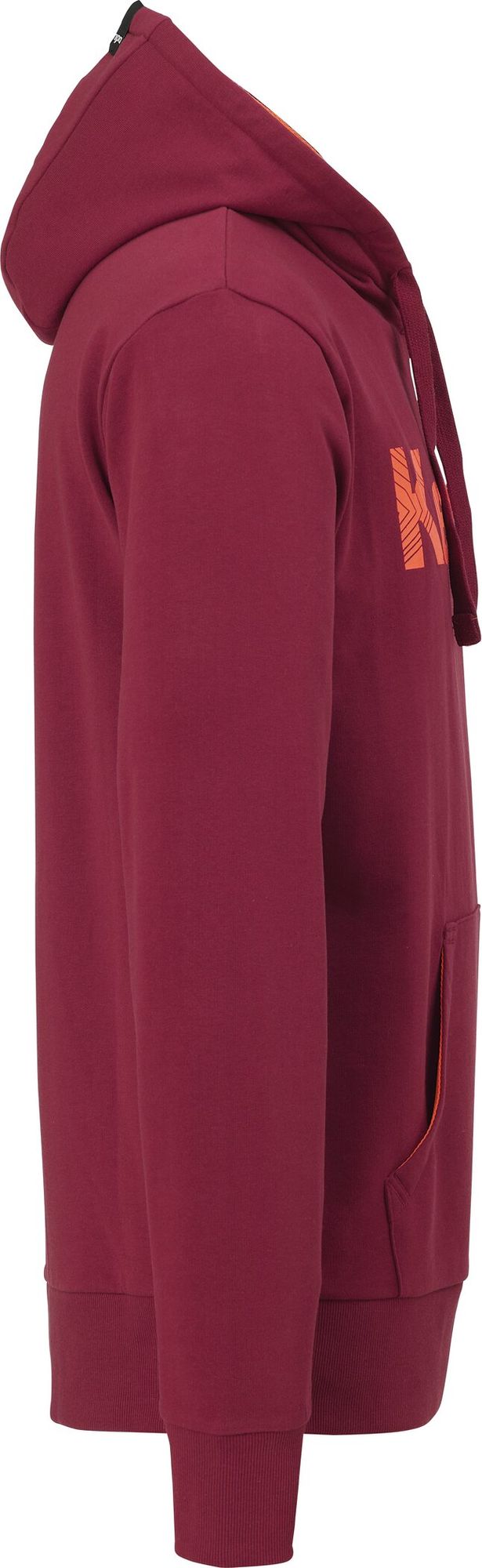 Kempa Graphic Hoody - deep rot