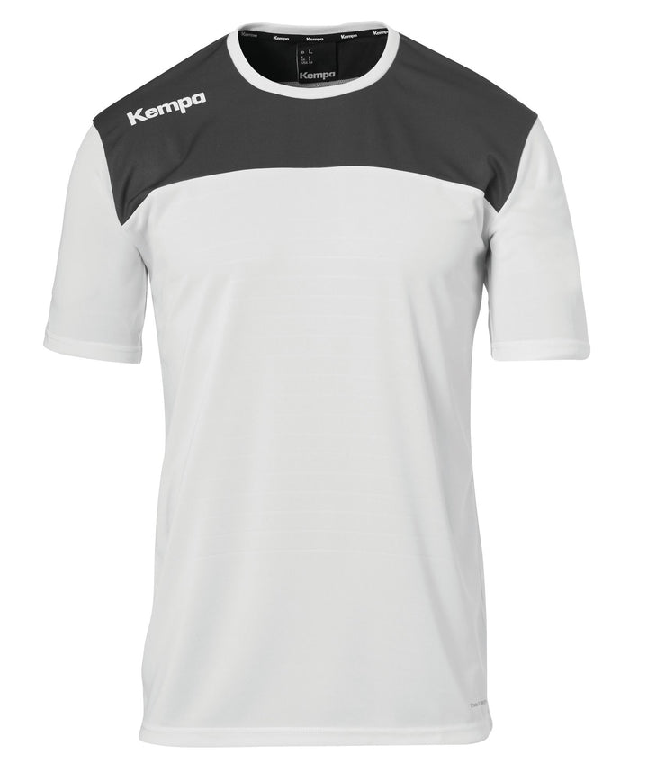 Kempa EMOTION 2.0 SHIRT - weiß/anthra