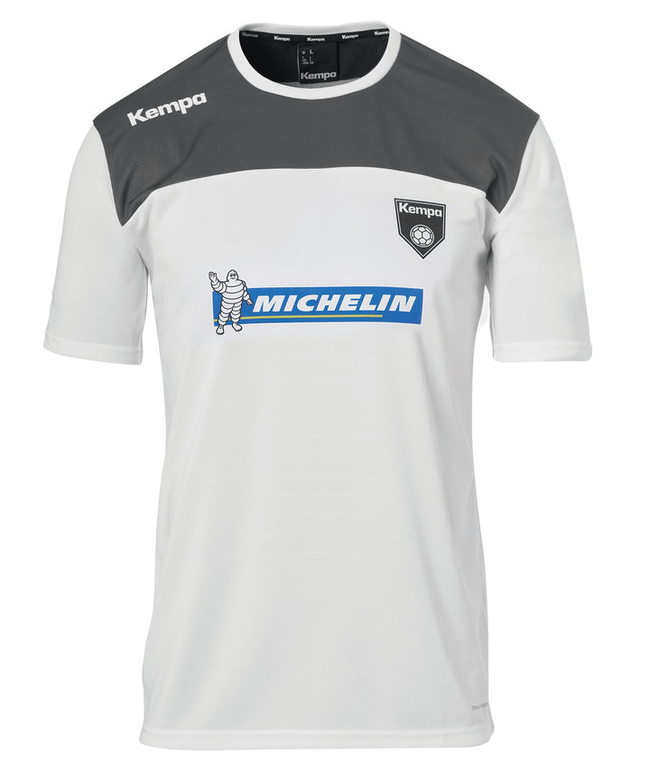Kempa EMOTION 2.0 SHIRT - weiß/anthra