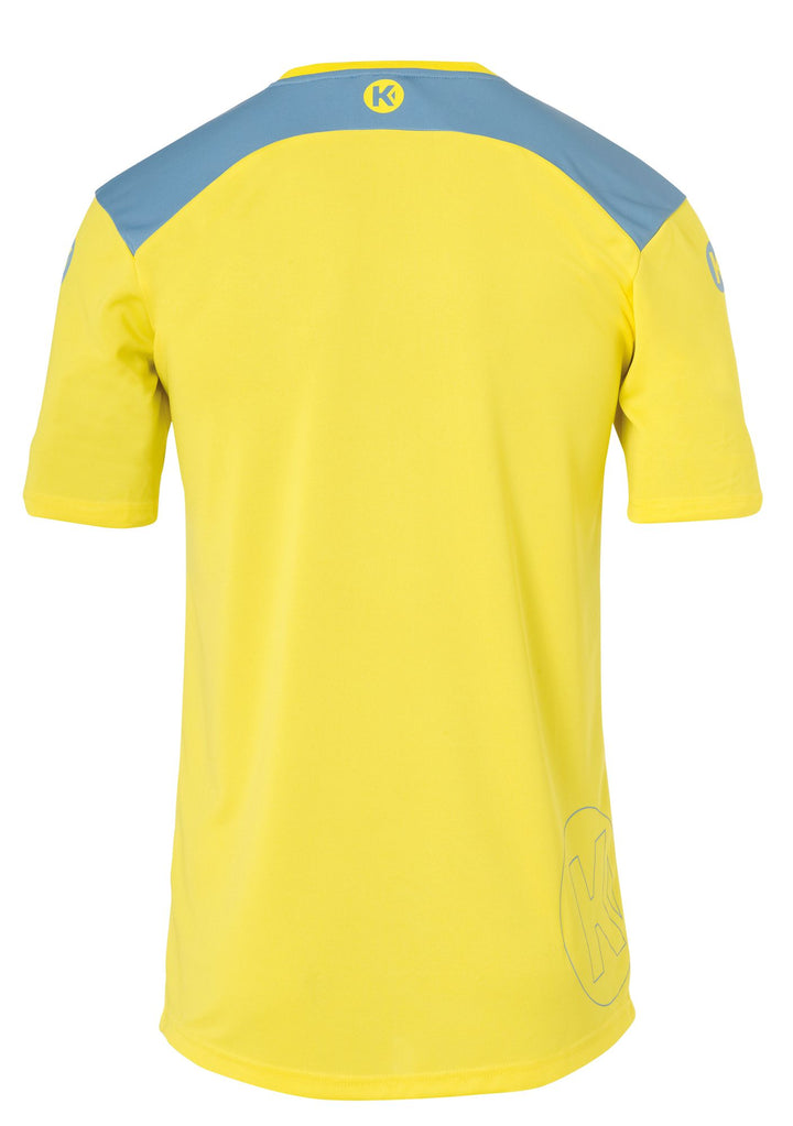 Kempa EMOTION 2.0 SHIRT - limonengelb/dove blau