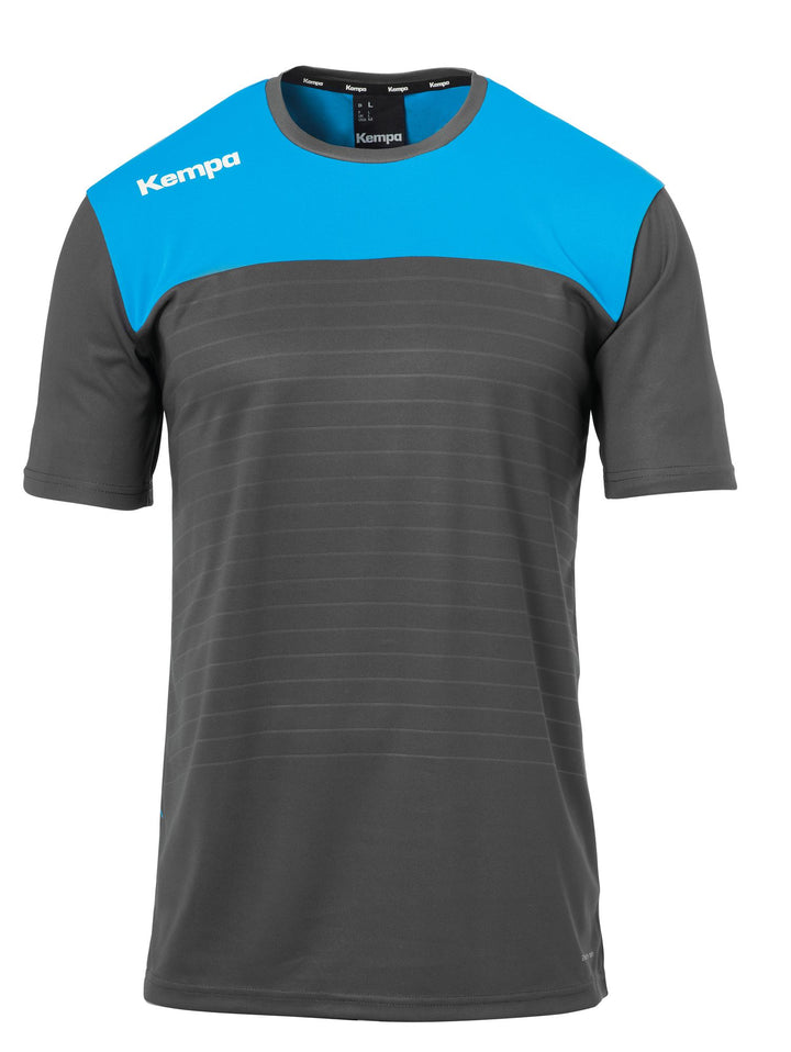 Kempa EMOTION 2.0 SHIRT - anthra/kempablau