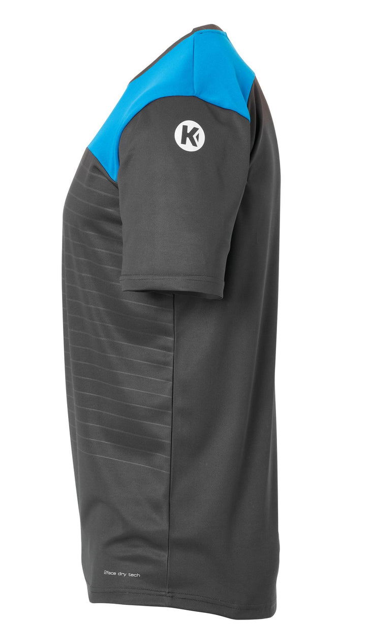 Kempa EMOTION 2.0 SHIRT - anthra/kempablau
