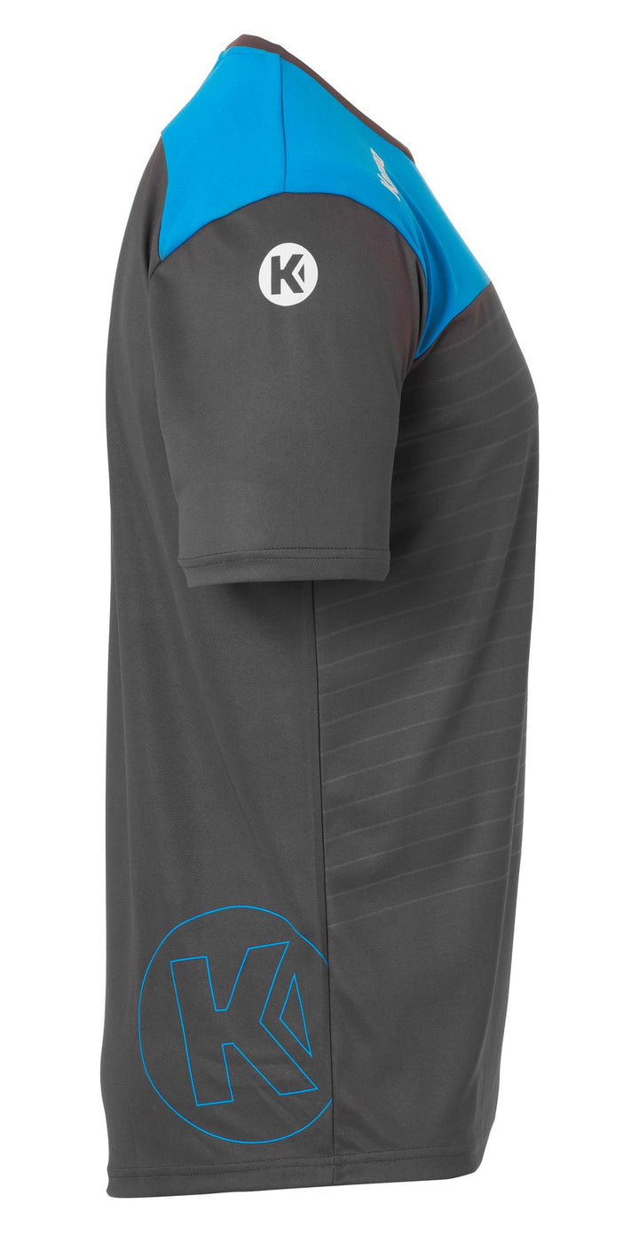Kempa EMOTION 2.0 SHIRT - anthra/kempablau