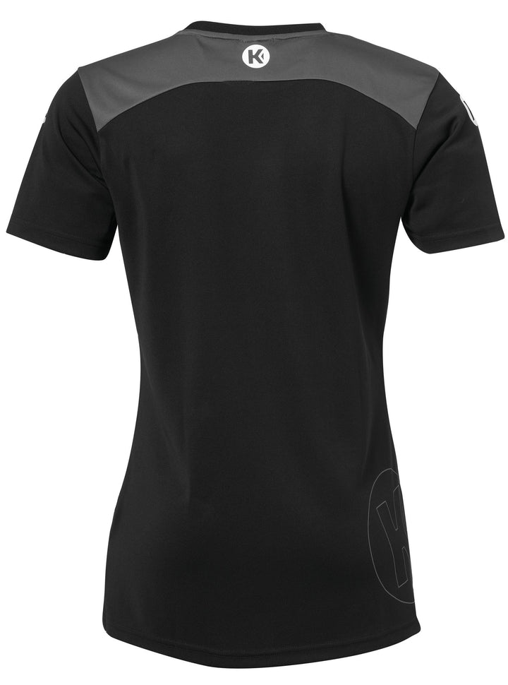 Kempa EMOTION 2.0 SHIRT WOMEN - schwarz/anthra