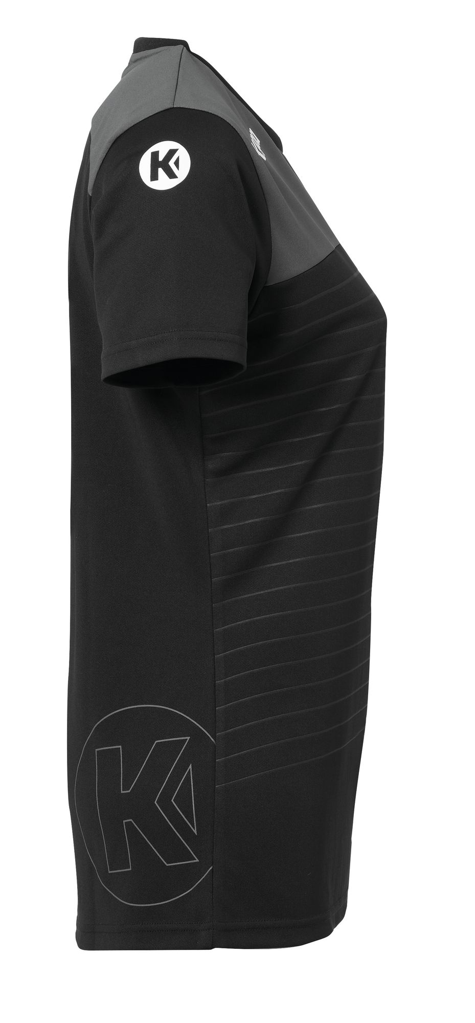 Kempa EMOTION 2.0 SHIRT WOMEN - schwarz/anthra