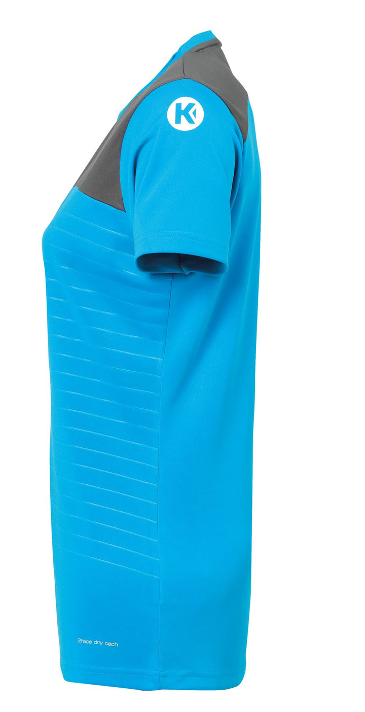 Kempa EMOTION 2.0 SHIRT WOMEN - kempablau/anthra