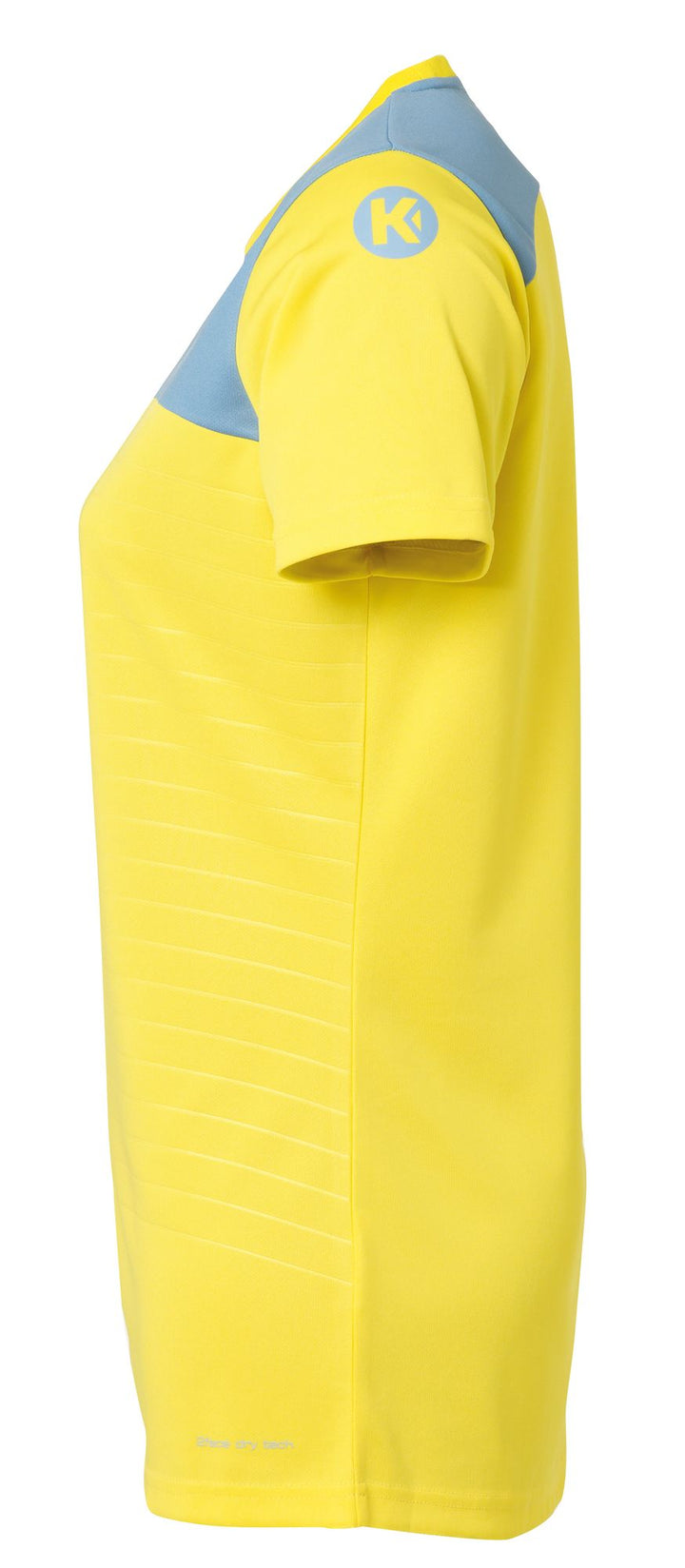 Kempa EMOTION 2.0 SHIRT WOMEN - limonengelb/dove blau