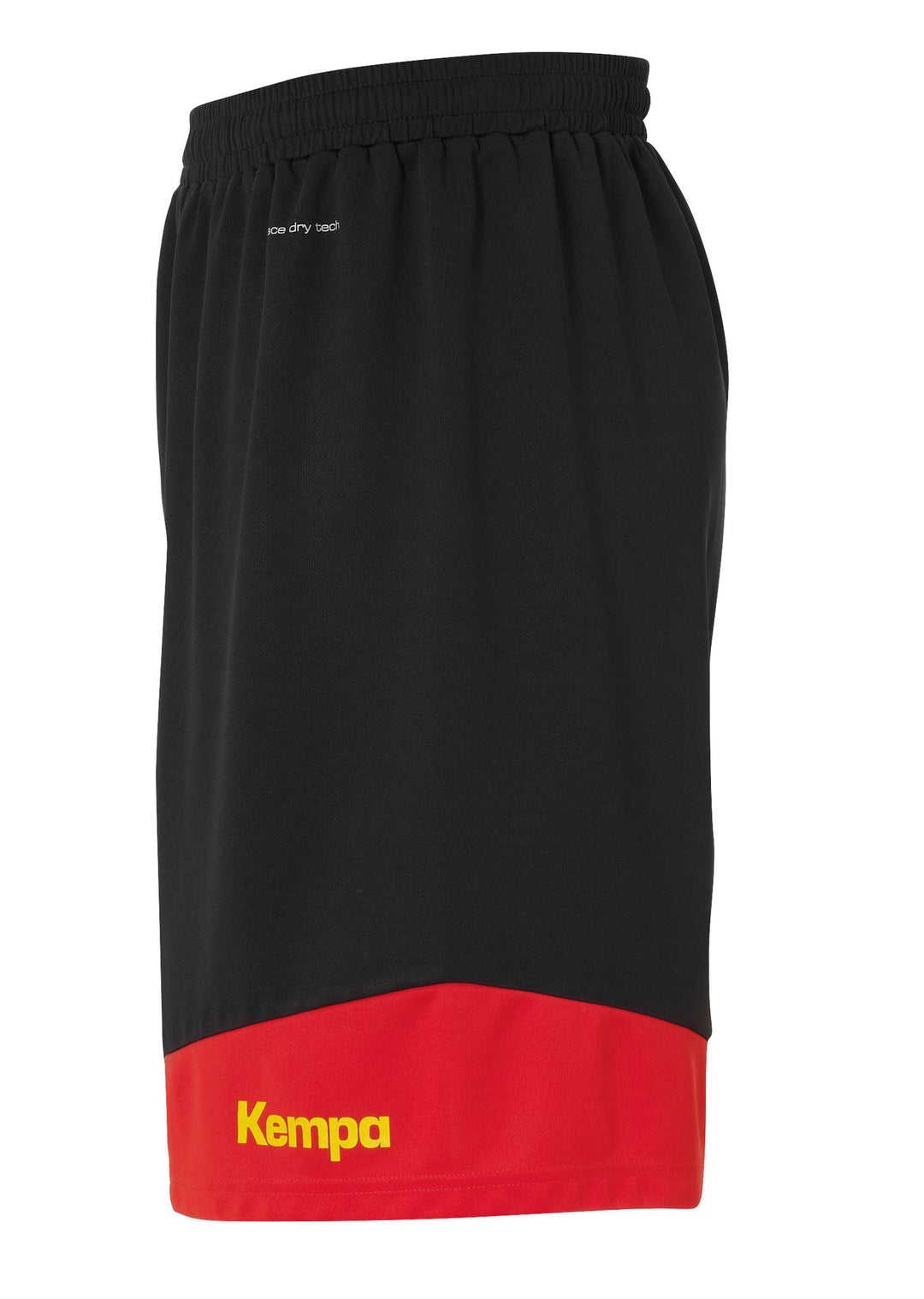 Kempa EMOTION 2.0 SHORTS - schwarz/rot/gelb