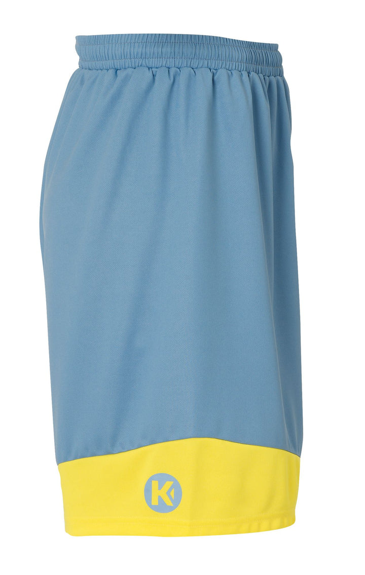 Kempa EMOTION 2.0 SHORTS - dove blau/limonengelb