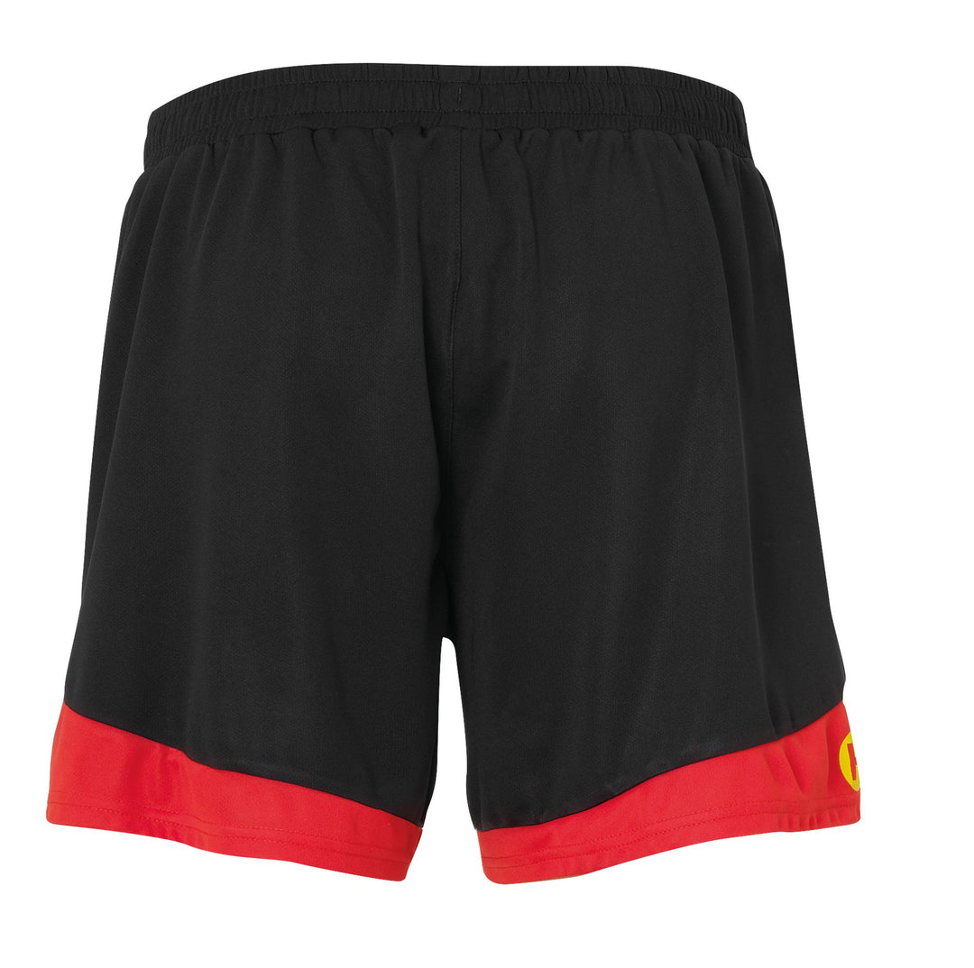 Kempa EMOTION 2.0 SHORTS WOMEN - schwarz/rot/gelb