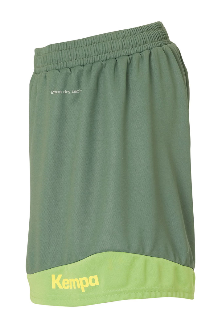 Kempa EMOTION 2.0 SHORTS WOMEN - dragon grün/hope grün