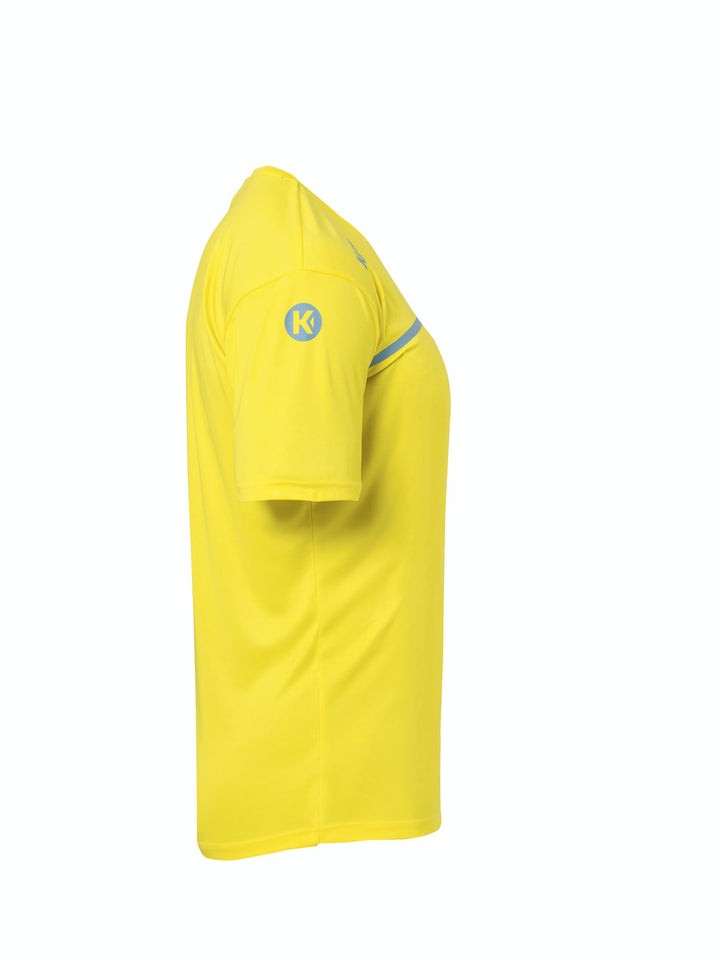 Kempa EMOTION 2.0 POLY SHIRT - limonengelb/dove blau