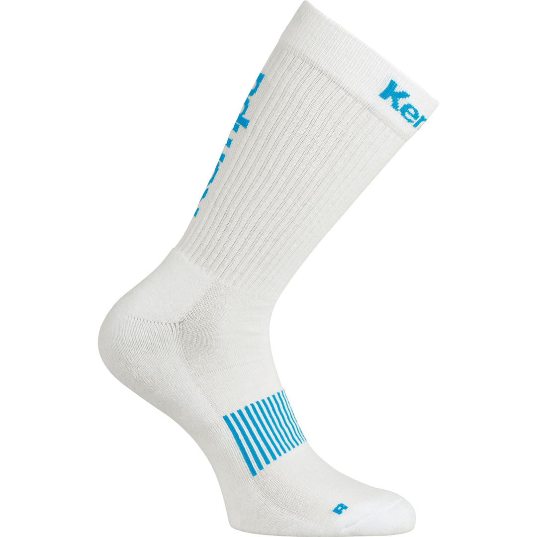 Kempa Logo Classic Socken - weiß/kempablau