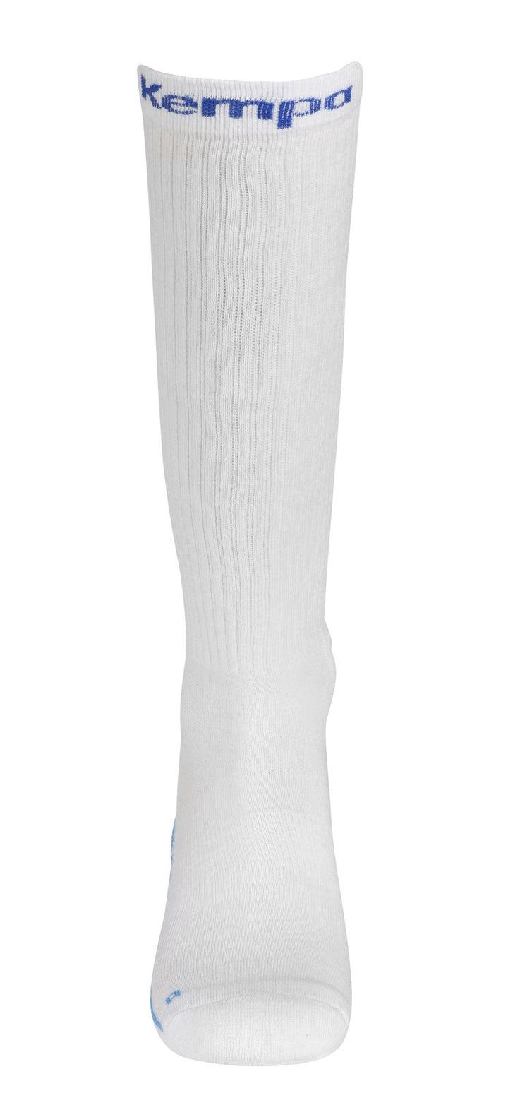 Kempa Socken Lang - weiß/royal