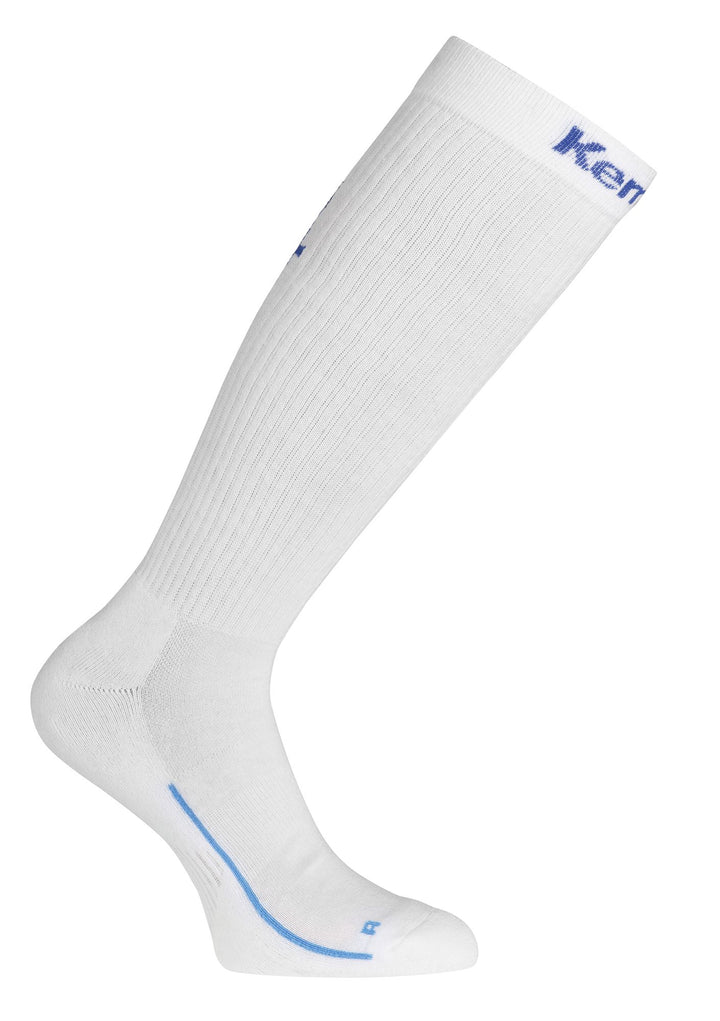 Kempa Socken Lang - weiß/royal