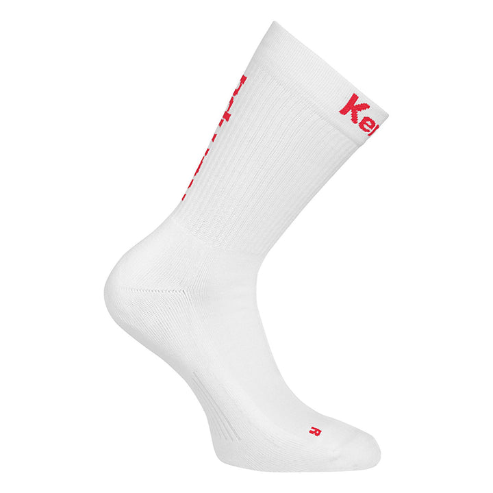 Kempa Logo Classic Socken - weiß/rot