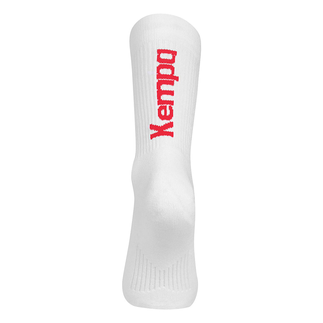 Kempa Logo Classic Socken - weiß/rot
