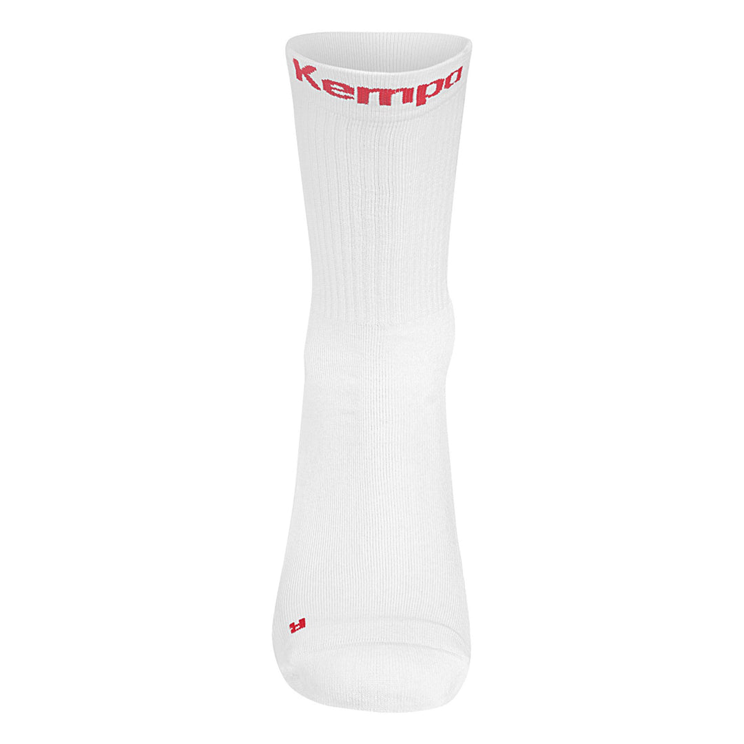 Kempa Logo Classic Socken - weiß/rot