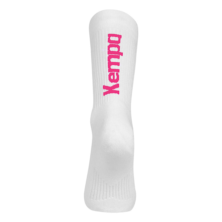 Kempa Logo Classic Socken - weiß/pink