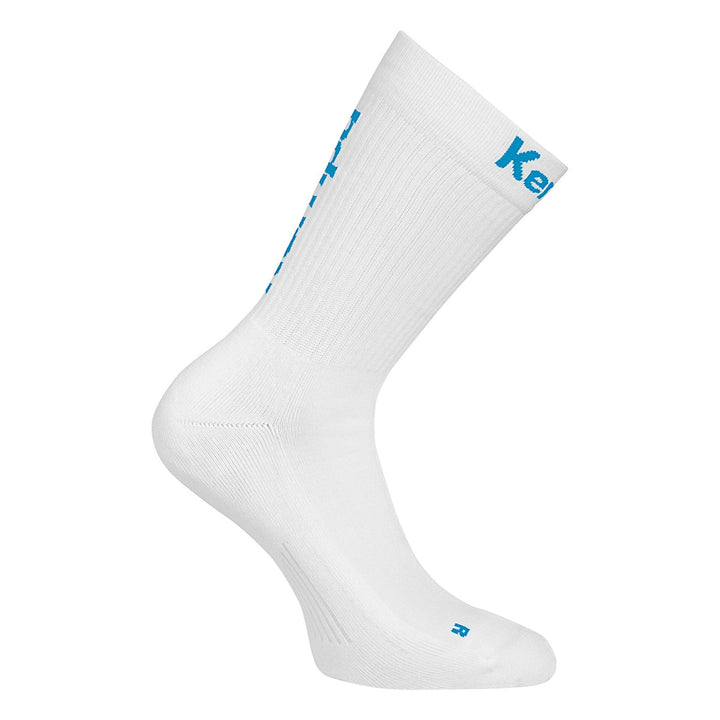 Kempa Logo Classic Socken - weiß/kempablau