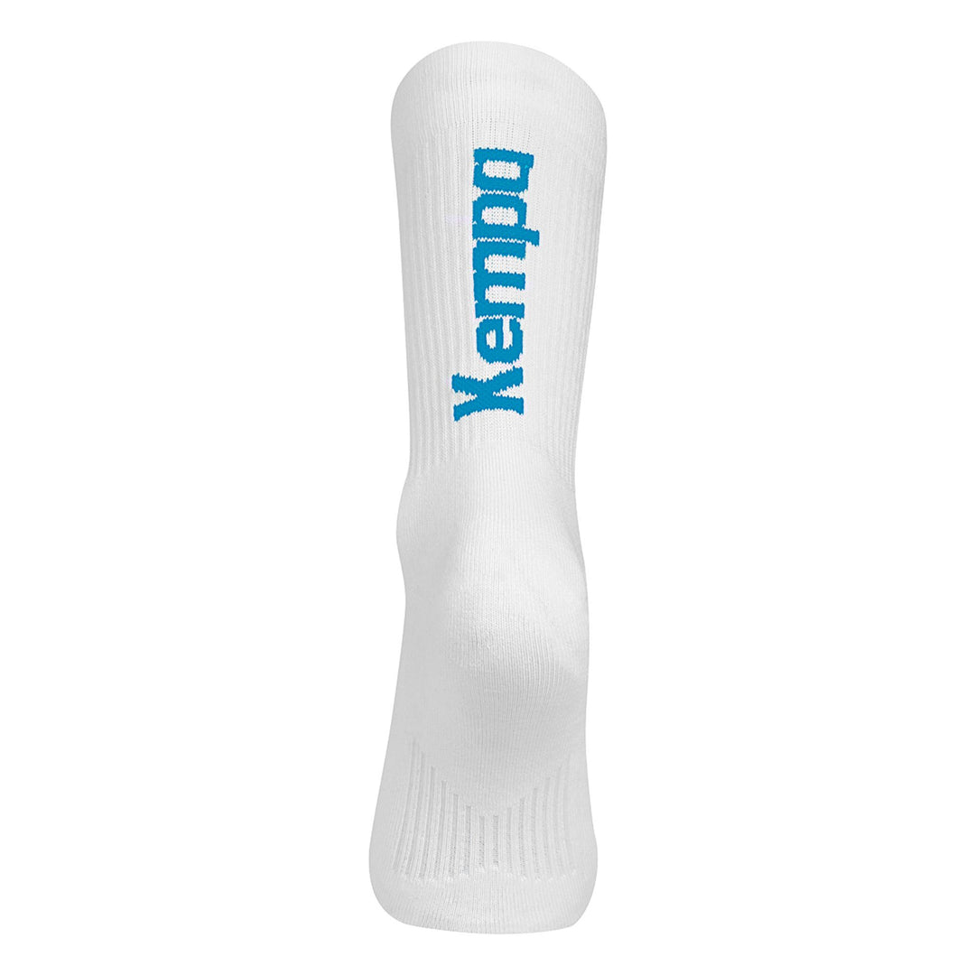 Kempa Logo Classic Socken - weiß/kempablau