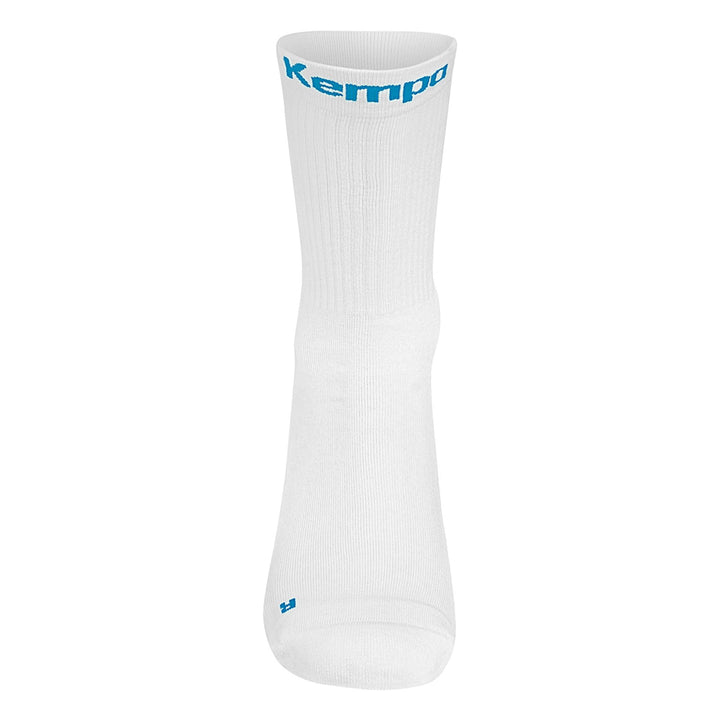 Kempa Logo Classic Socken - weiß/kempablau