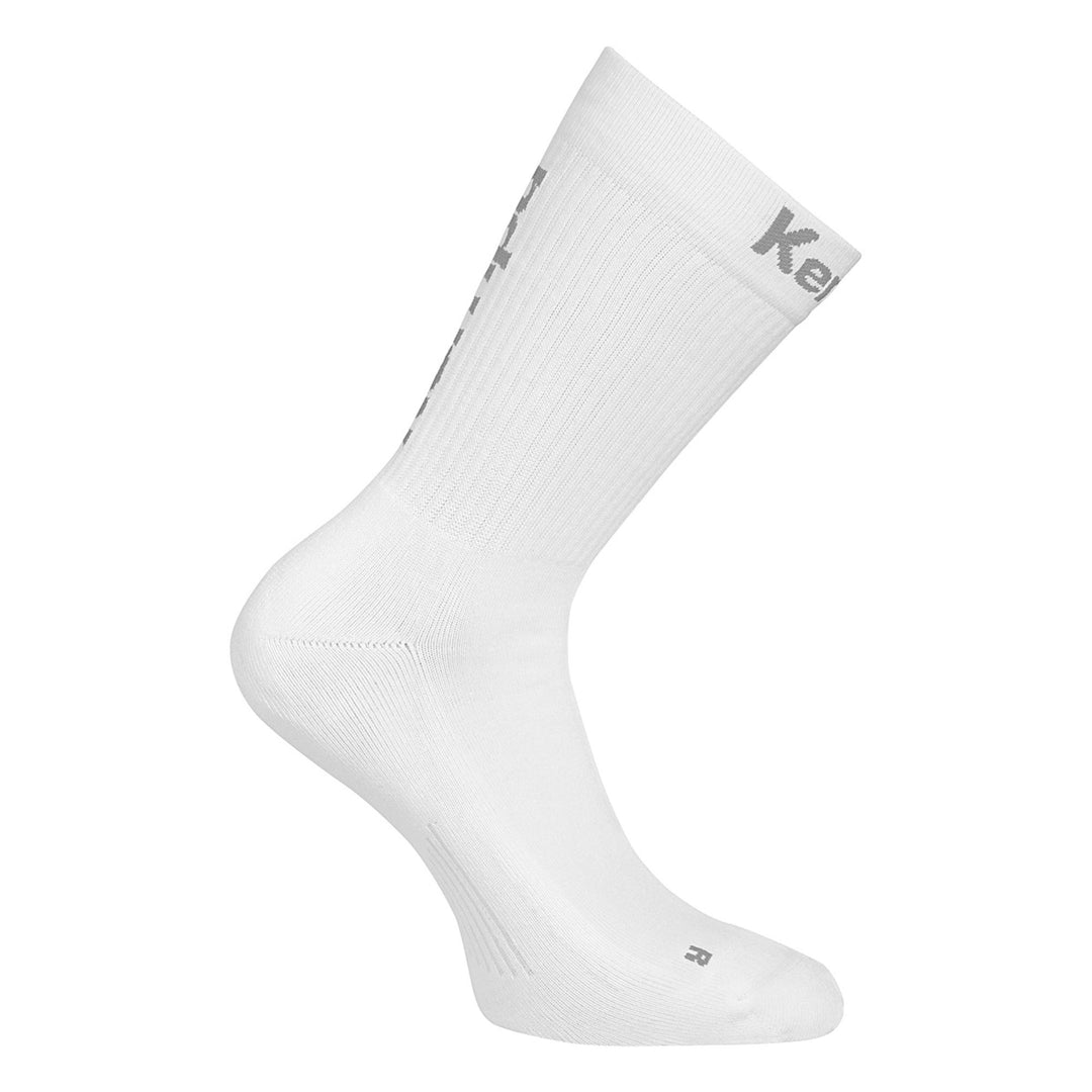 Kempa Logo Classic Socken - weiß/grau