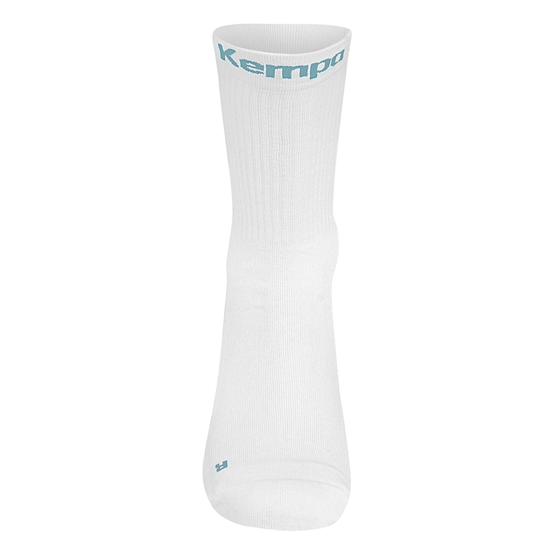 Kempa Logo Classic Socken - weiß/aqua