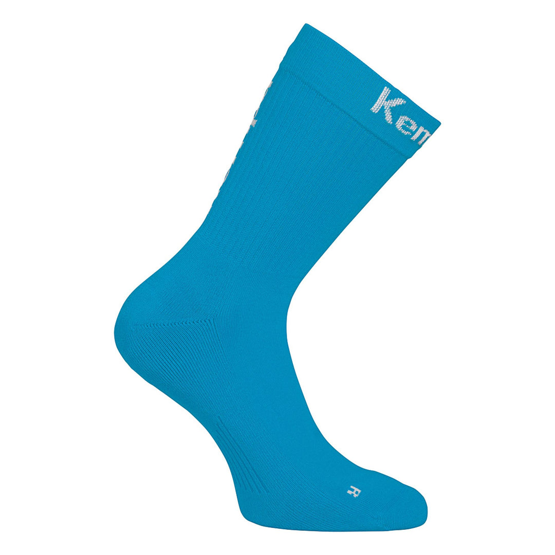 Kempa Logo Classic Socken - kempablau/weiß