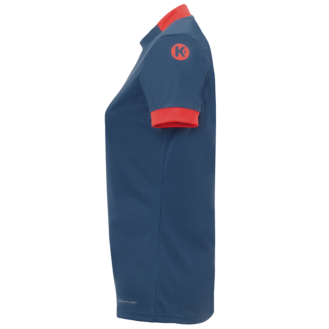 Kempa Player Trikot Women - ice grau/fluo rot