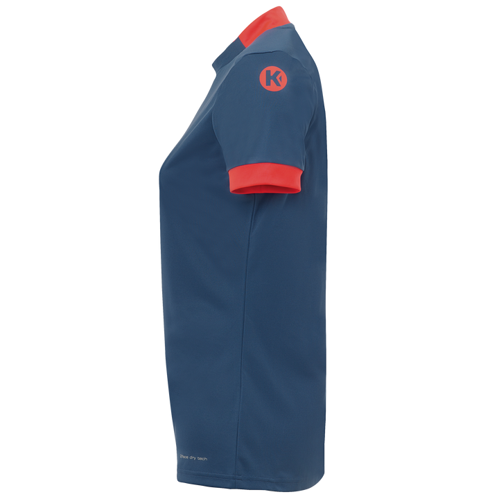 Kempa Player Trikot Women - ice grau/fluo rot
