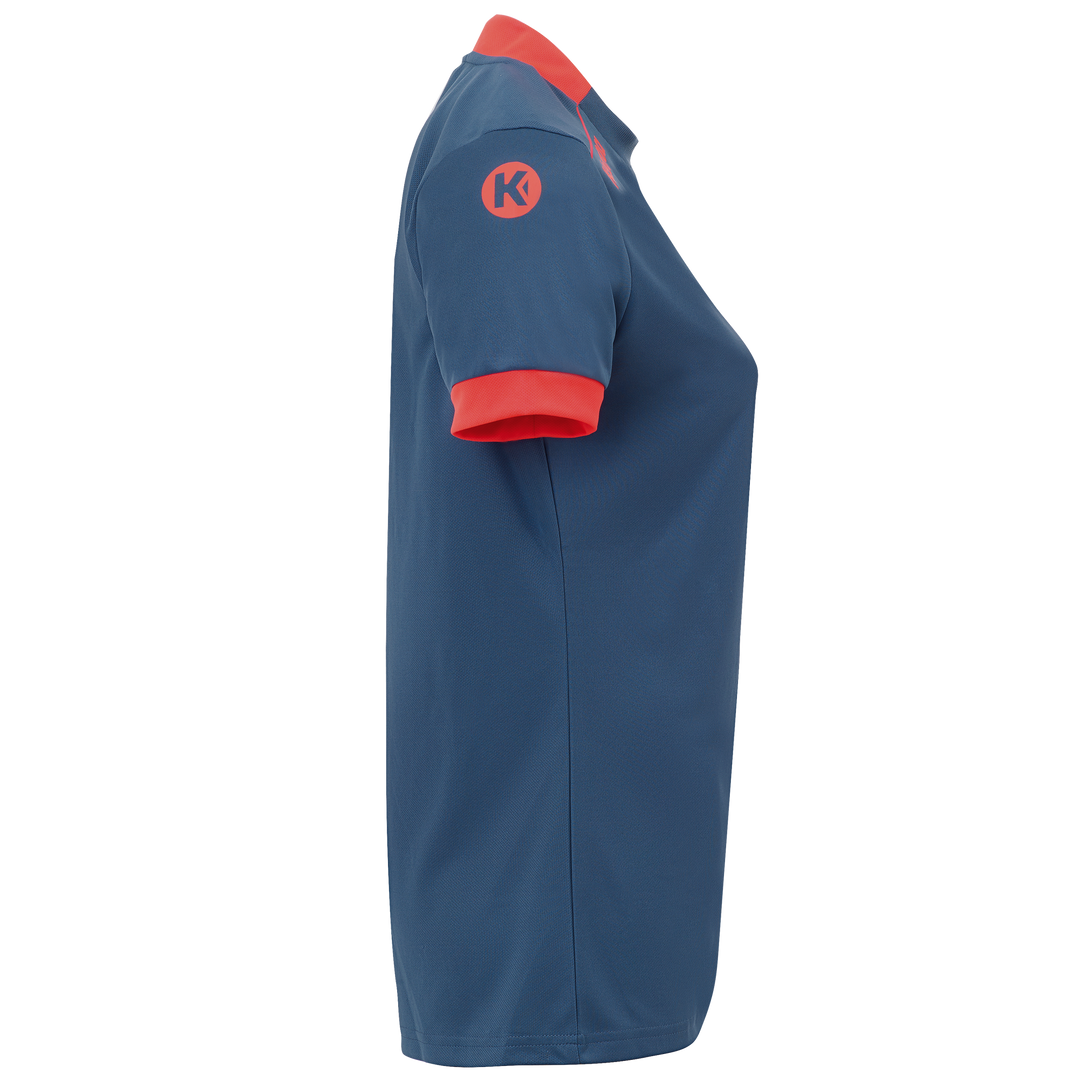 Kempa Player Trikot Women - ice grau/fluo rot