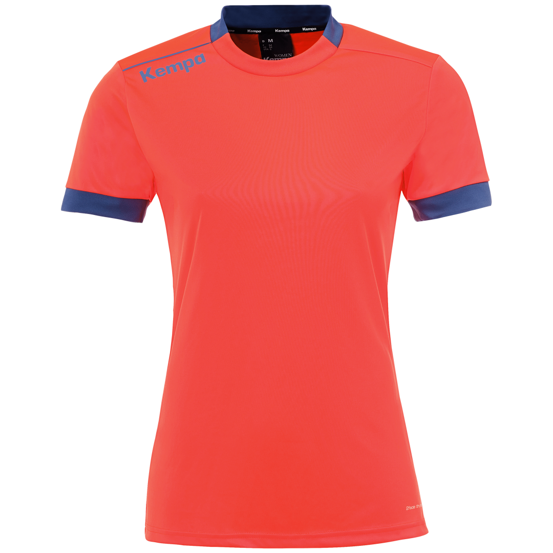 Kempa Player Trikot Women - fluo rot/ice grau