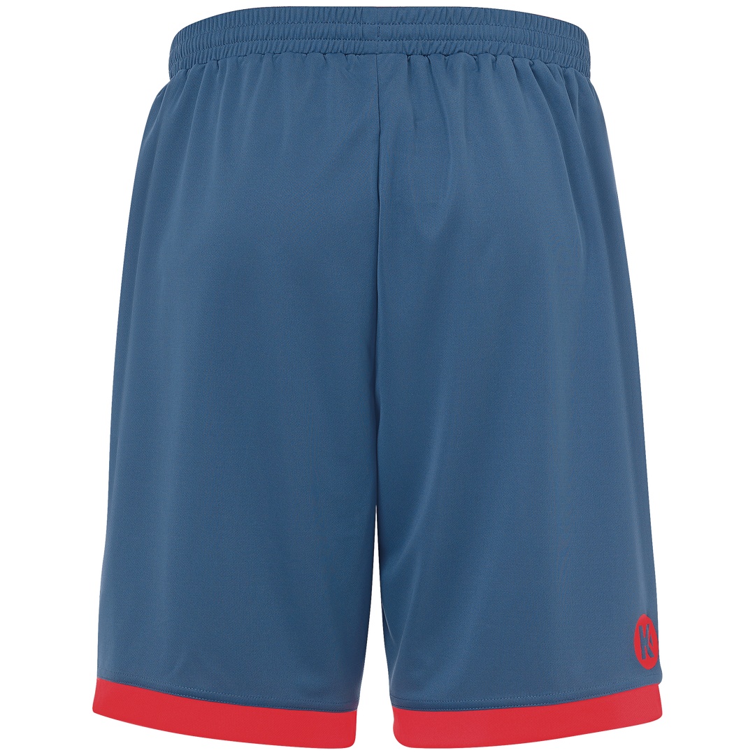 Kempa Player Shorts - ice grau/fluo rot
