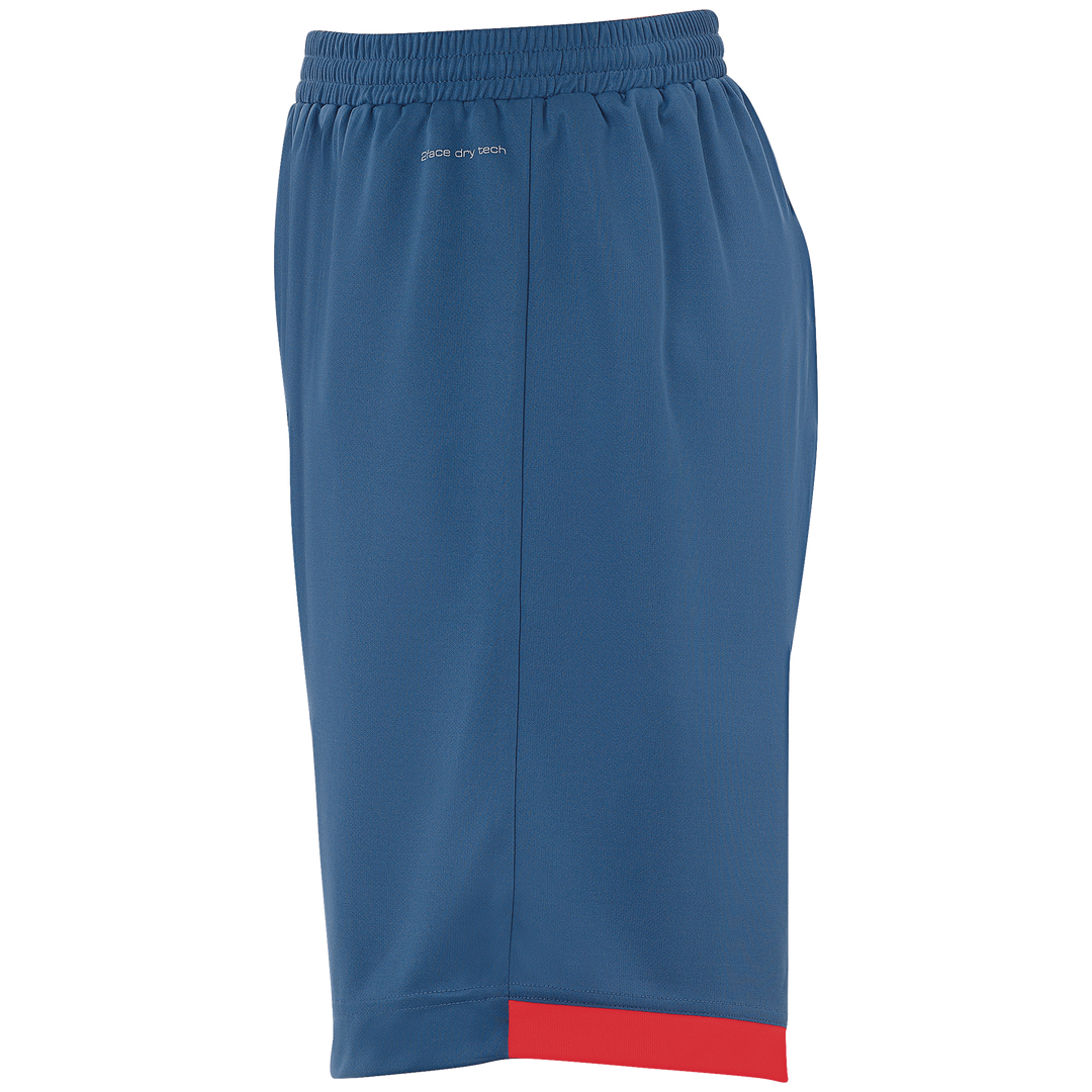 Kempa Player Shorts - ice grau/fluo rot