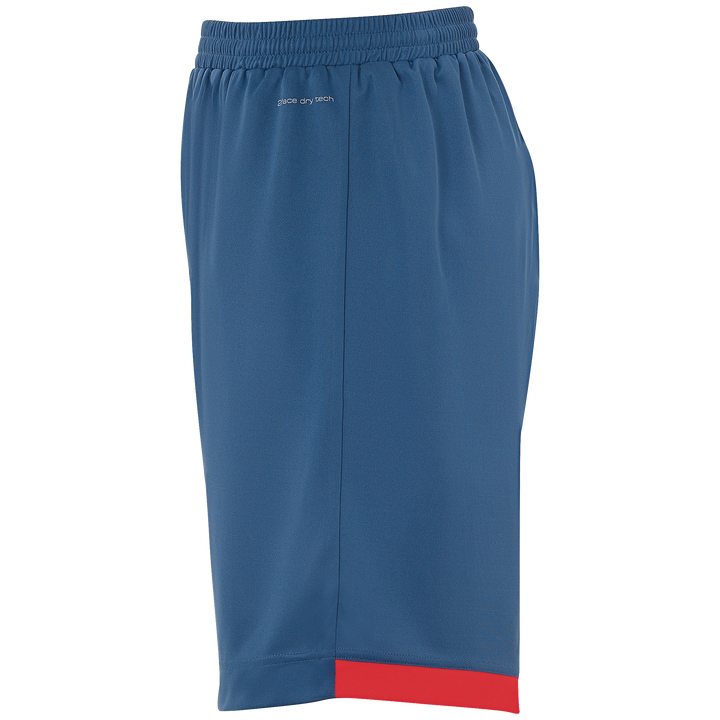 Kempa Player Shorts - ice grau/fluo rot