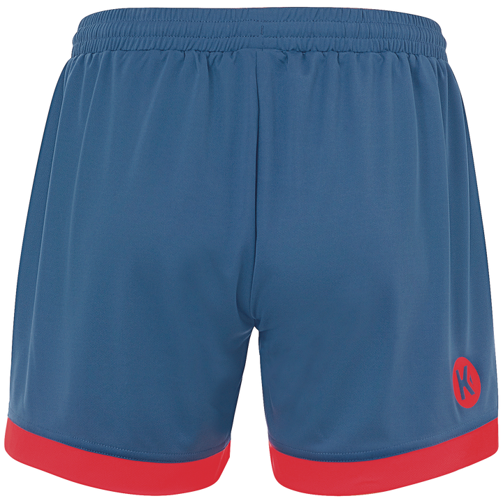 Kempa Player Shorts Women - ice grau/fluo rot